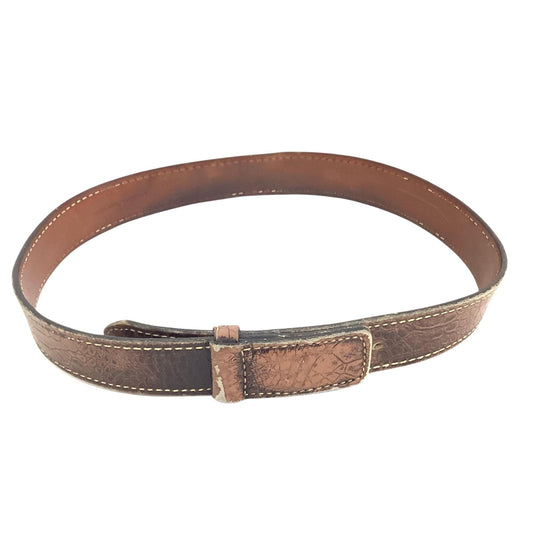 1940s Ranchwear Belt Medium / Brown / Vintage 1940s