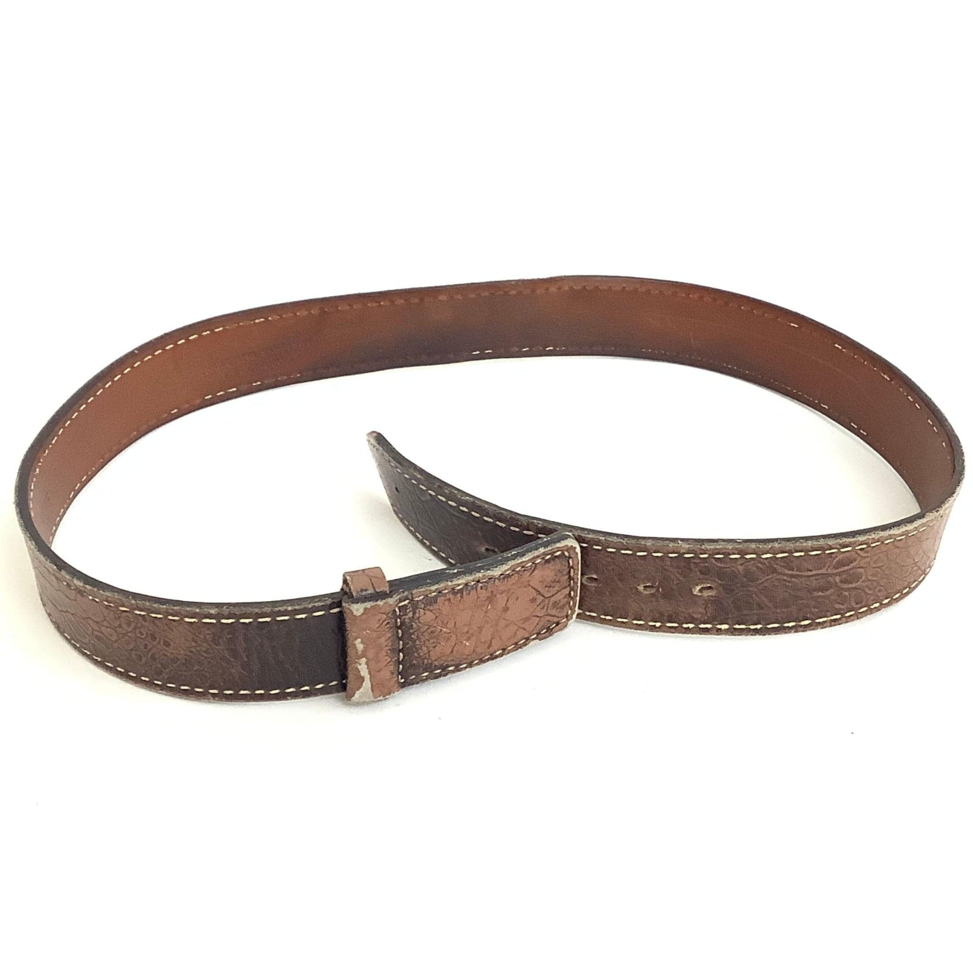 1940s Ranchwear Belt Medium / Brown / Vintage 1940s