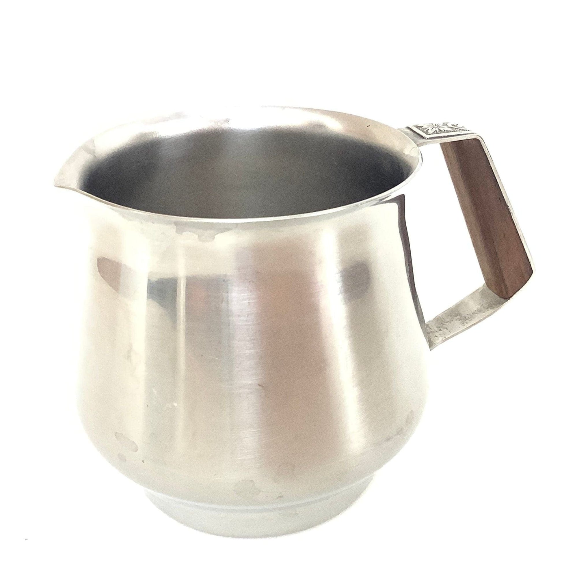 1950s Stainless Creamer Stainless / Stainless / Mid Century Modern