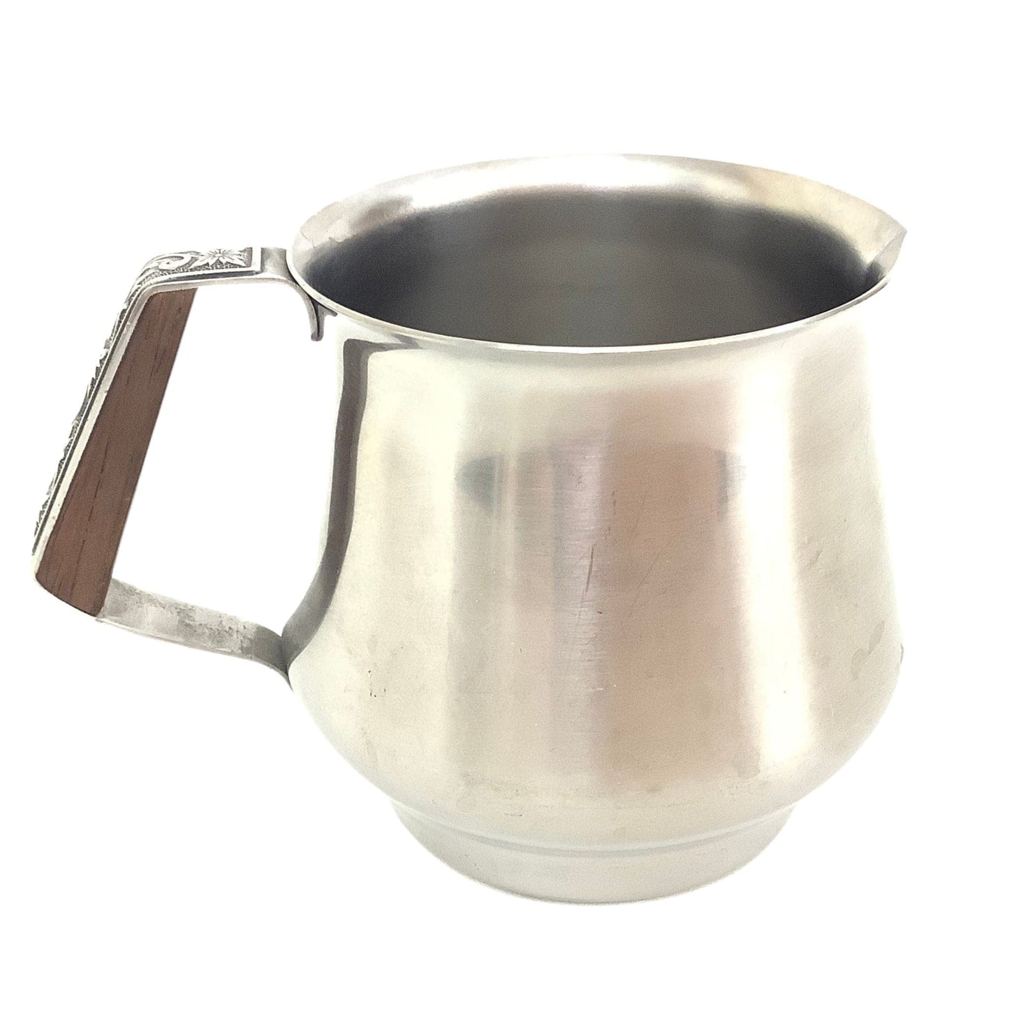 1950s Stainless Creamer Stainless / Stainless / Mid Century Modern