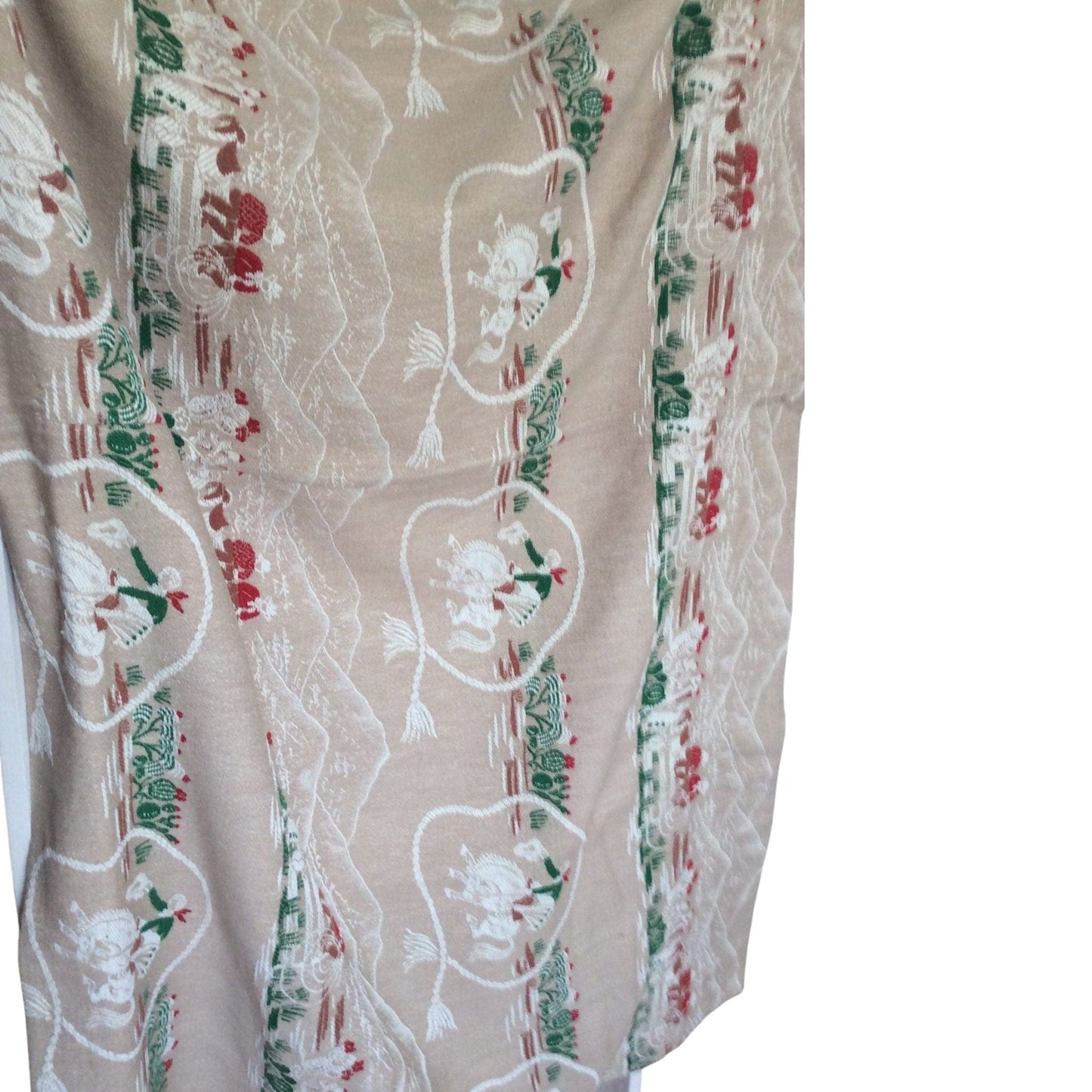 1950s Western Curtains Multi / Cotton / Vintage 1950s