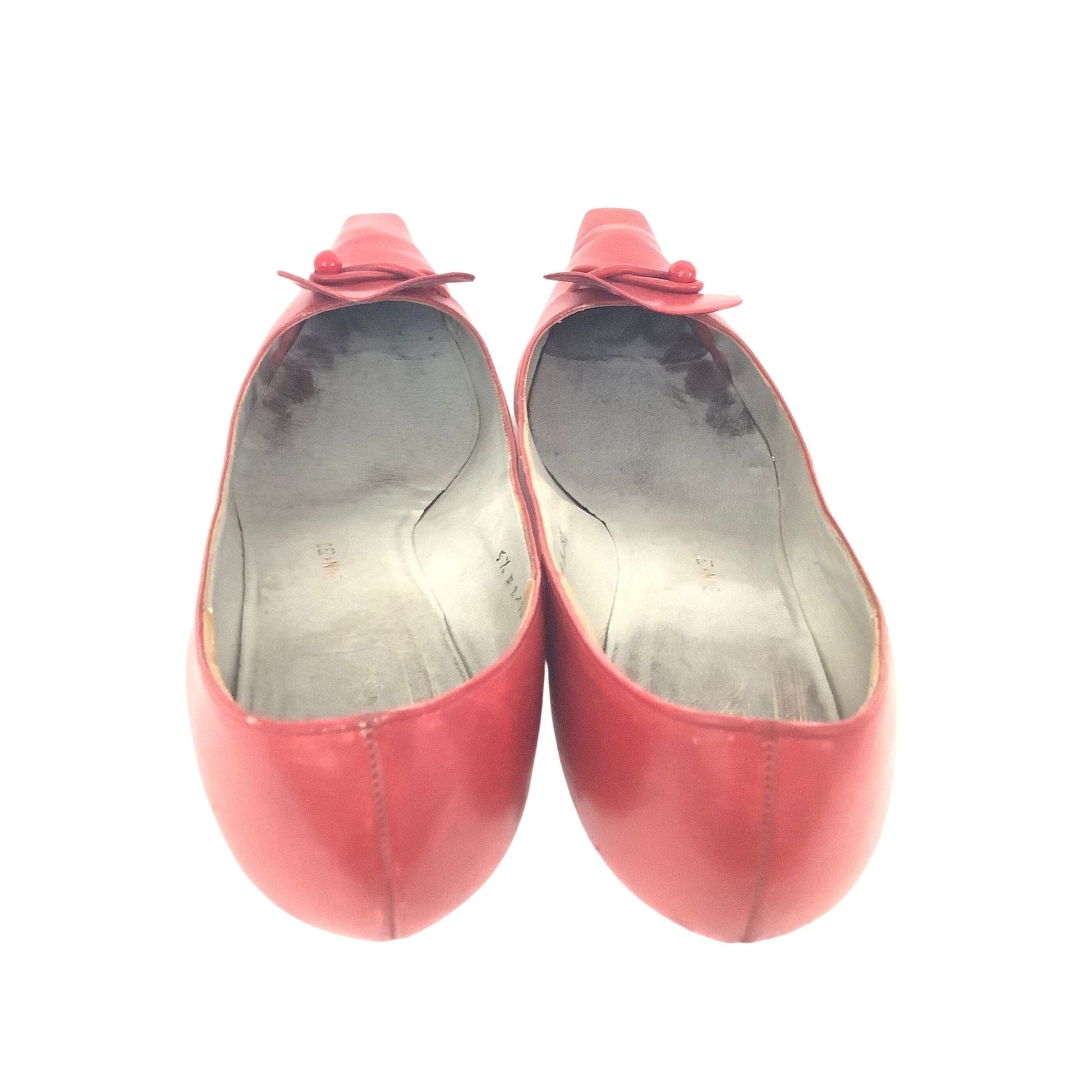 1960s Dior Vivier Collab Heels 6 / Red / Vintage 1960s