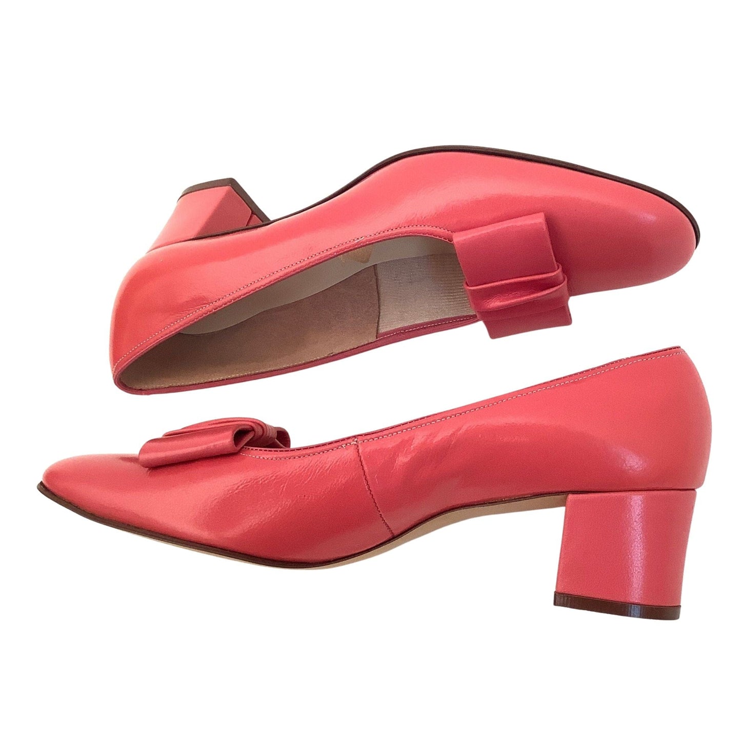 1960s Pink Pump Shoes 8 / Pink / Vintage 1960s