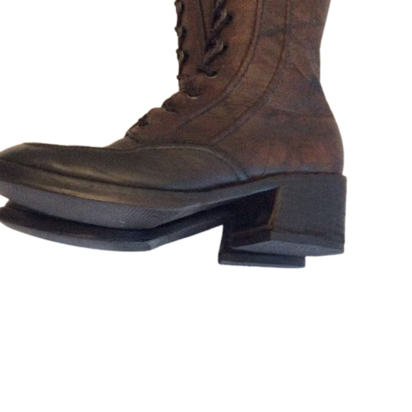 1970s Fashion Boots 6.5 / Brown / Boho