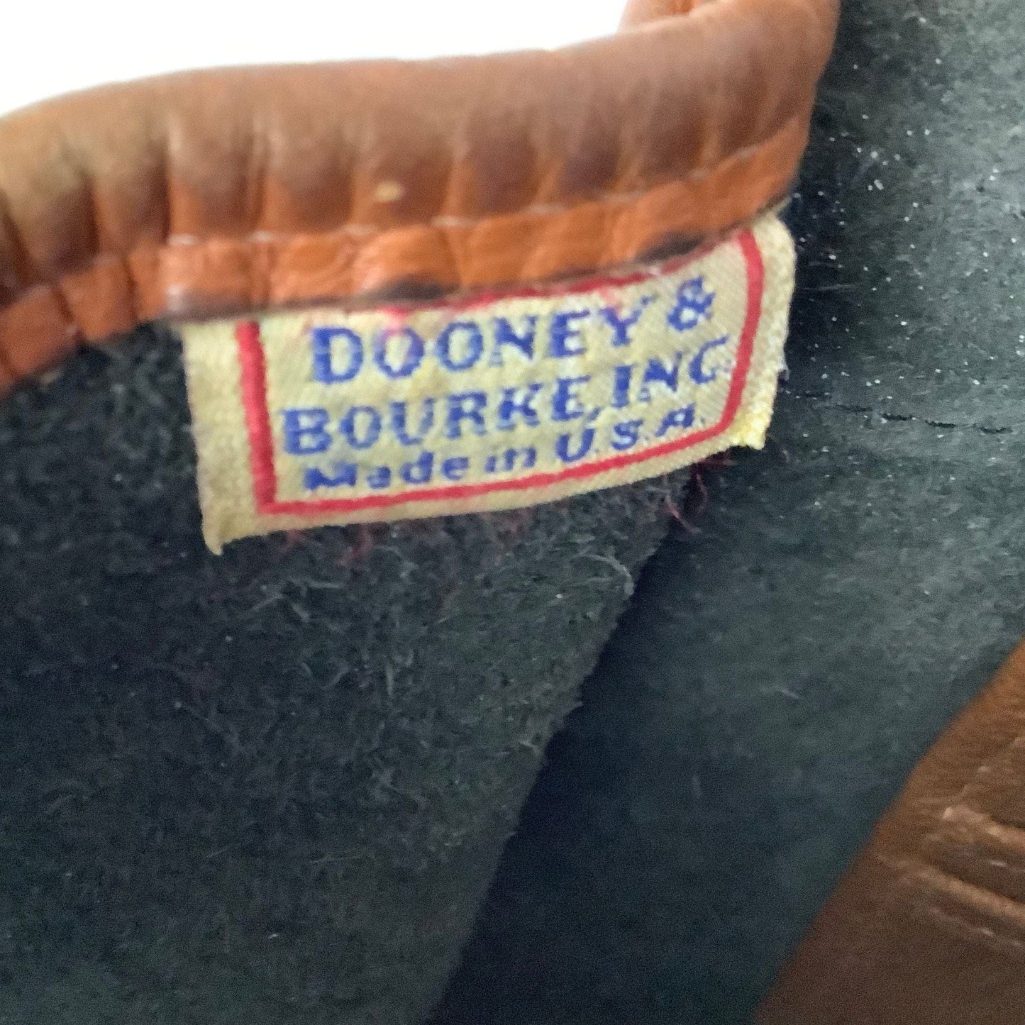 1980s Dooney Bourke Bag Black / Leather / Vintage 1980s