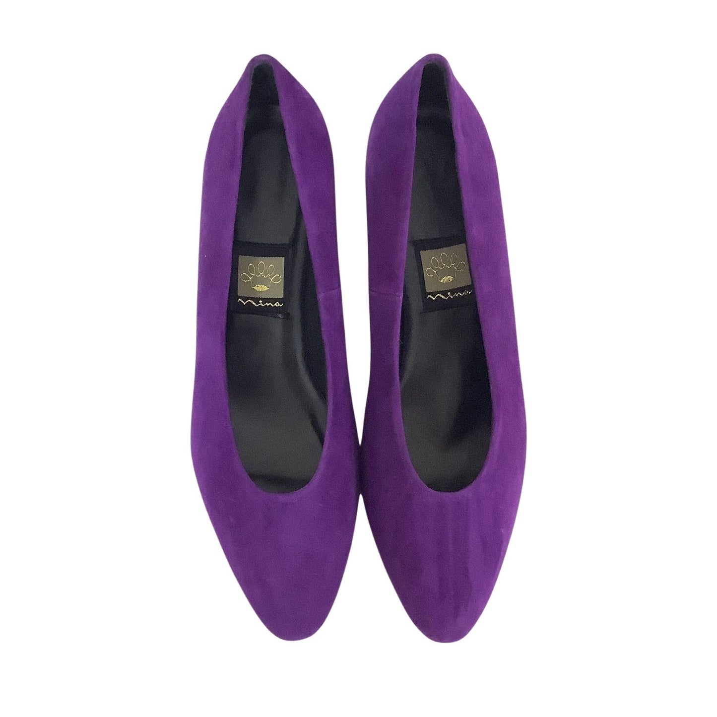 1980s Purple Heels 9.5 / Purple / Vintage 1980s