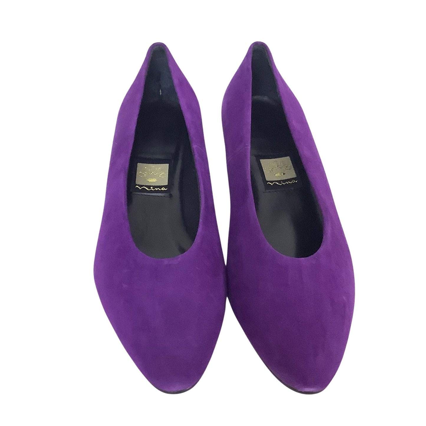 1980s Purple Heels 9.5 / Purple / Vintage 1980s