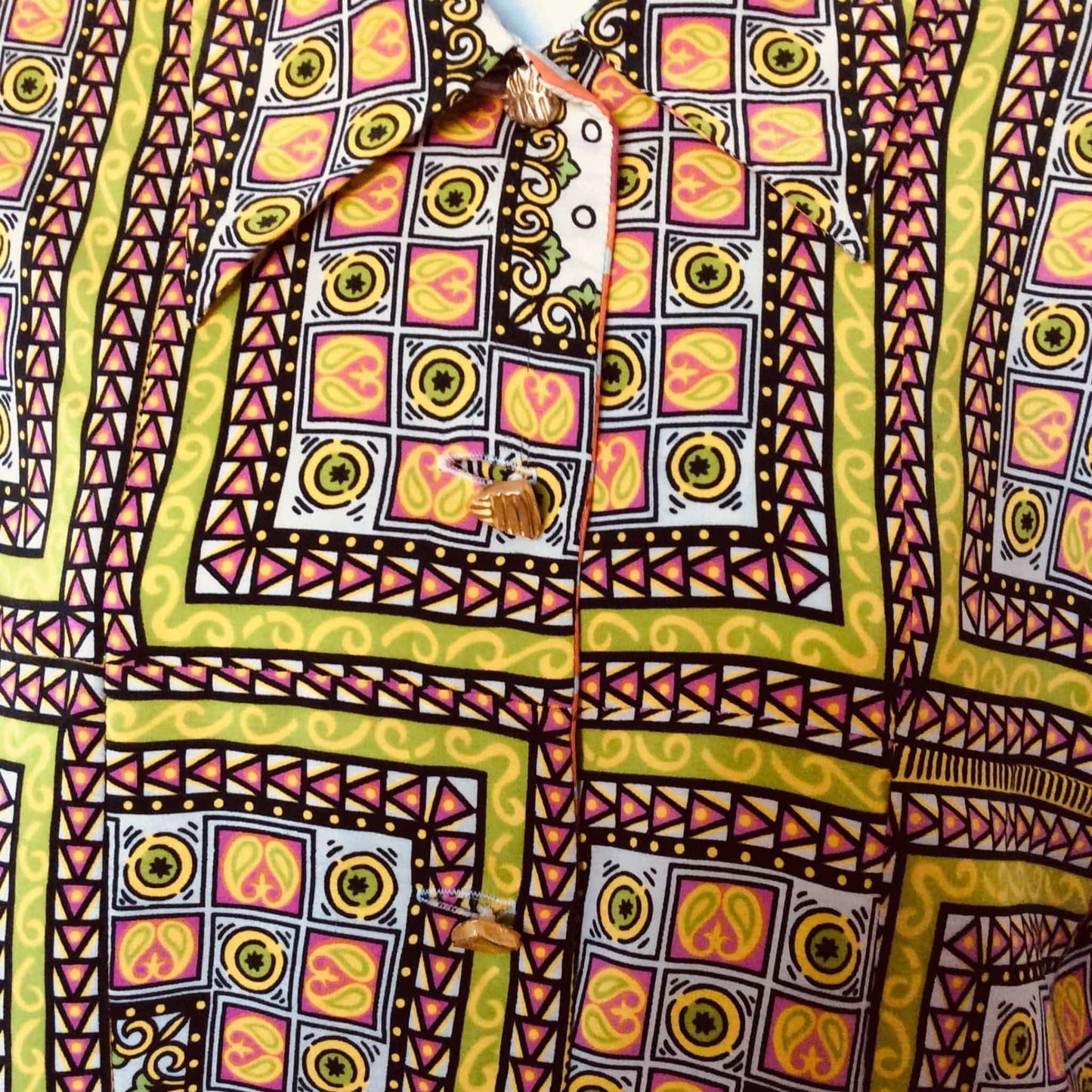 1990s Todd Oldham Blouse Small / Multi / Vintage 1990s