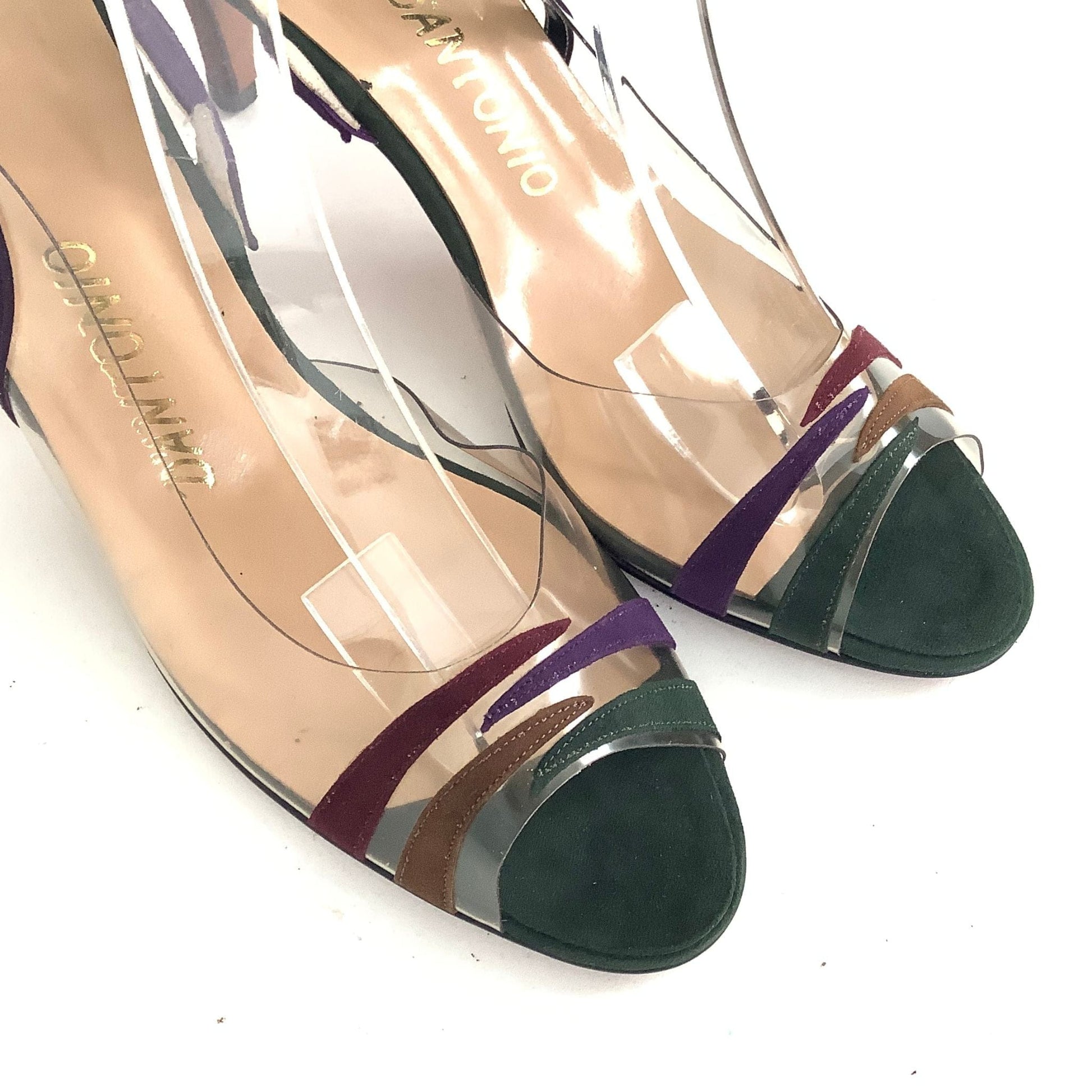 1990s Transparent Heels 9 / Clear / Classic