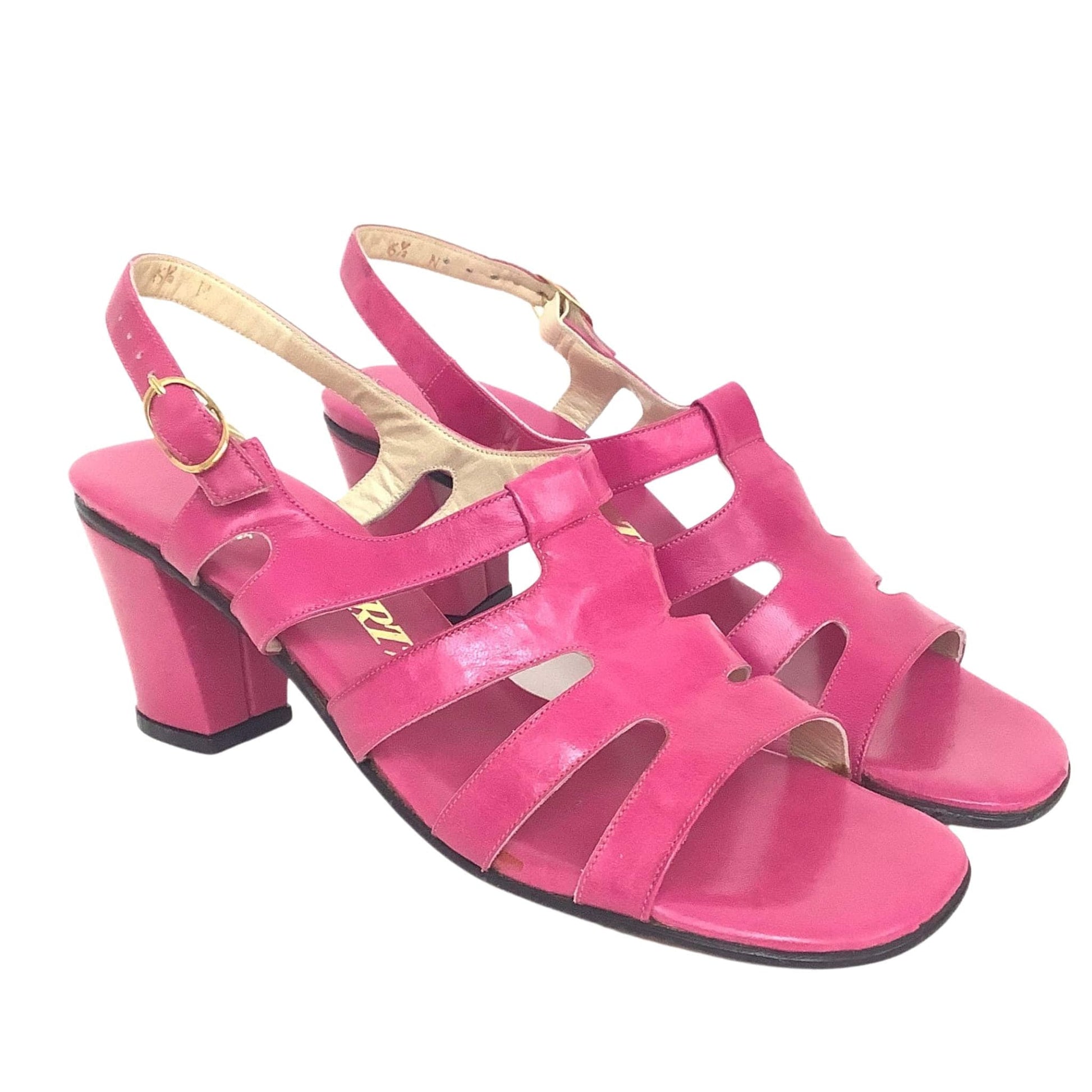 1990s Vintage Pink Sandals 6.5 / Pink / Vintage 1990s