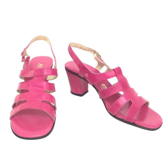 1990s Vintage Pink Sandals 6.5 / Pink / Vintage 1990s