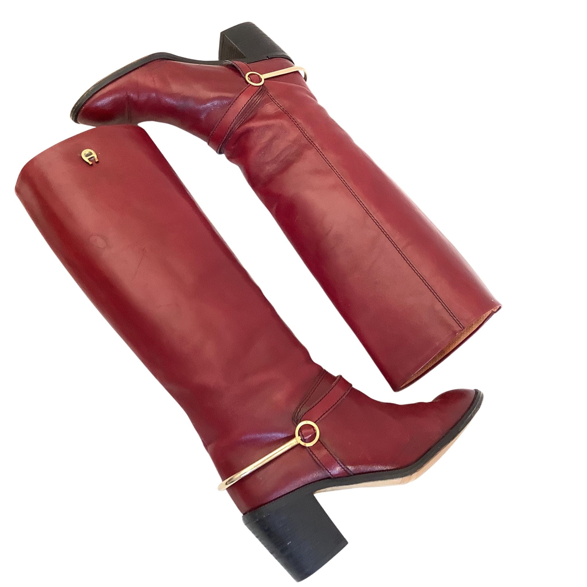 Aigner riding boots best sale