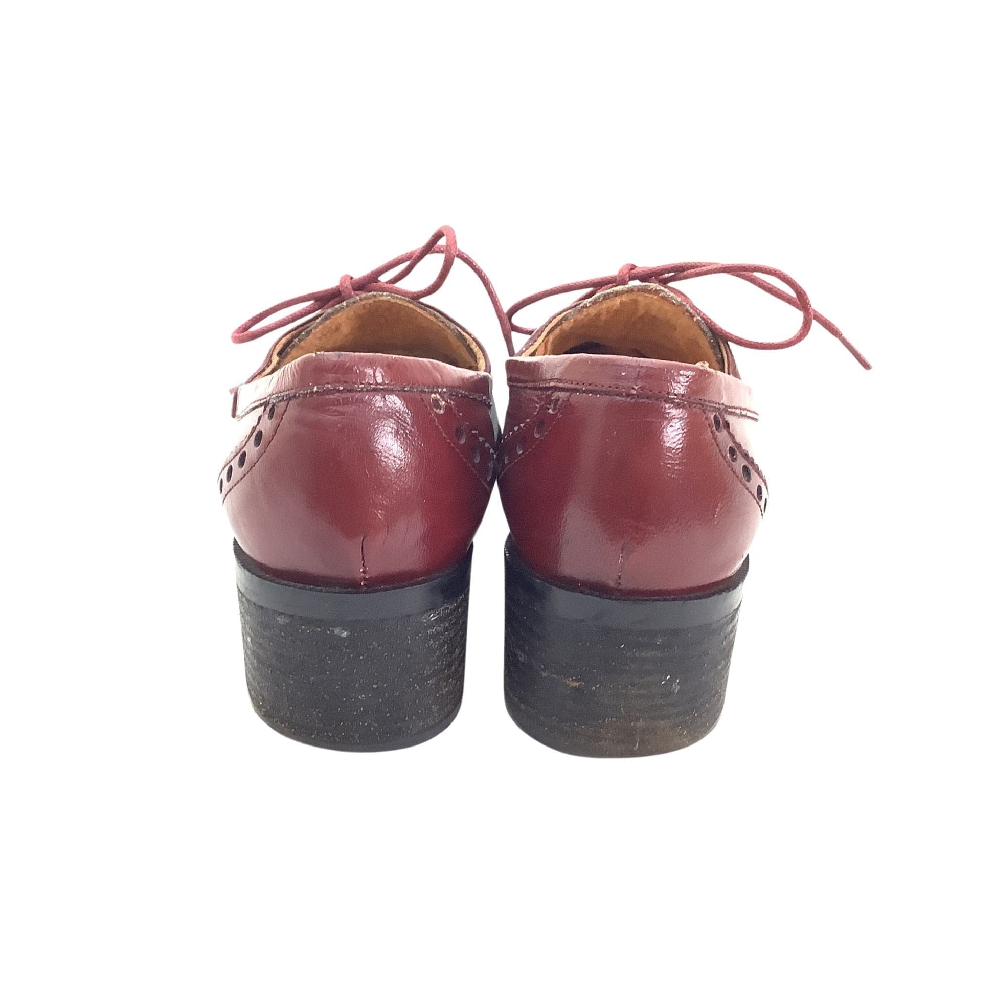 Aigner Lace up Brogues 8 / Oxblood / Mod