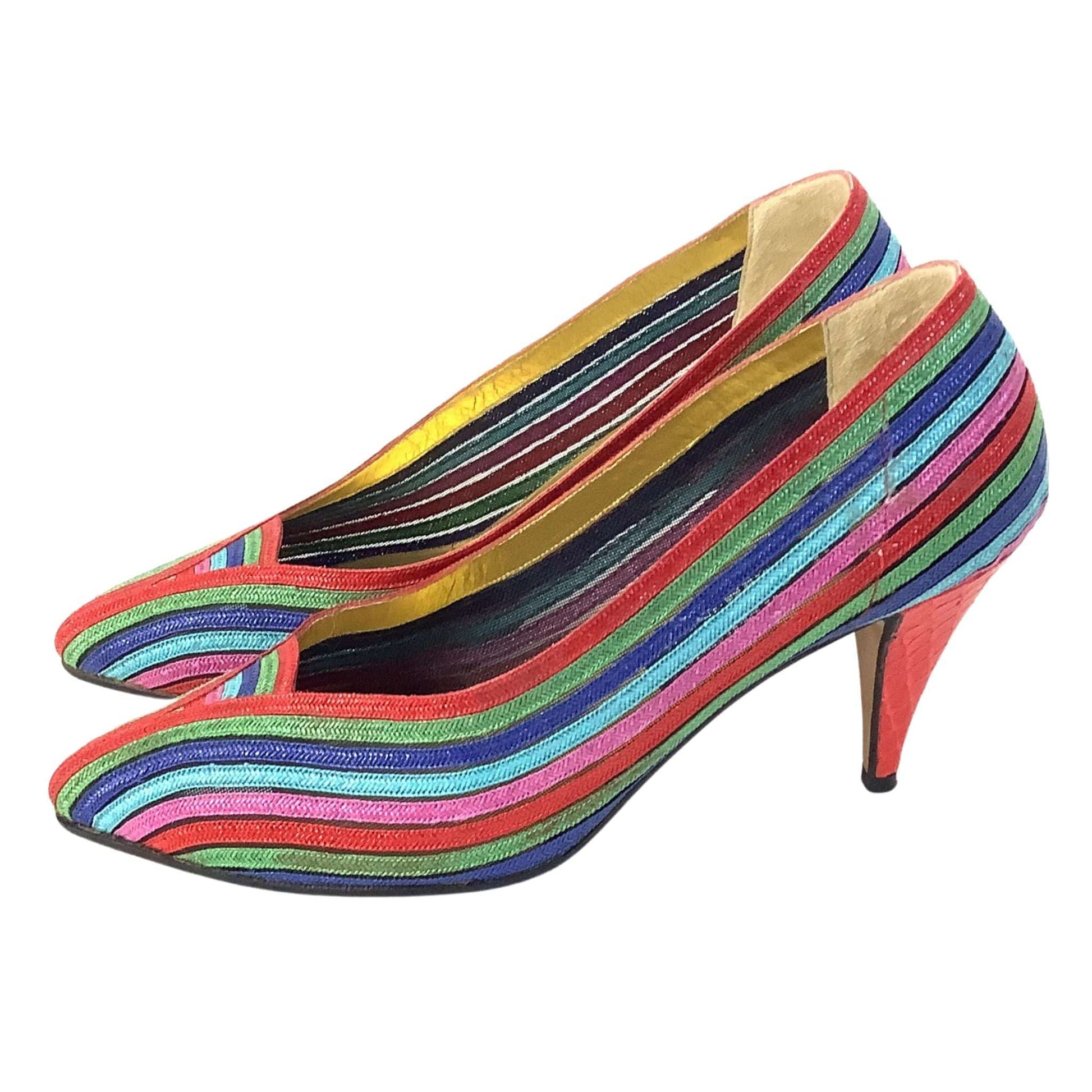 Andrea Pfister Heels 6 / Multi / Classic