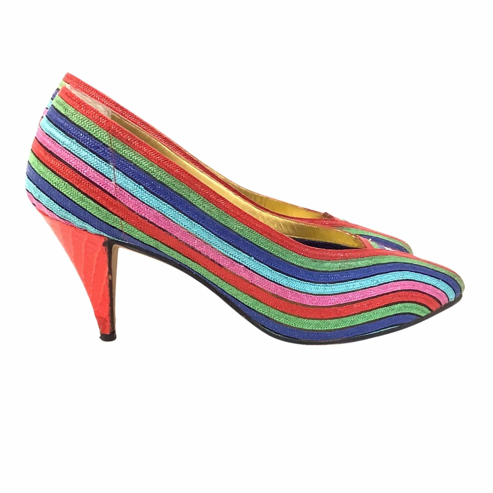 Andrea Pfister Heels 6 / Multi / Classic