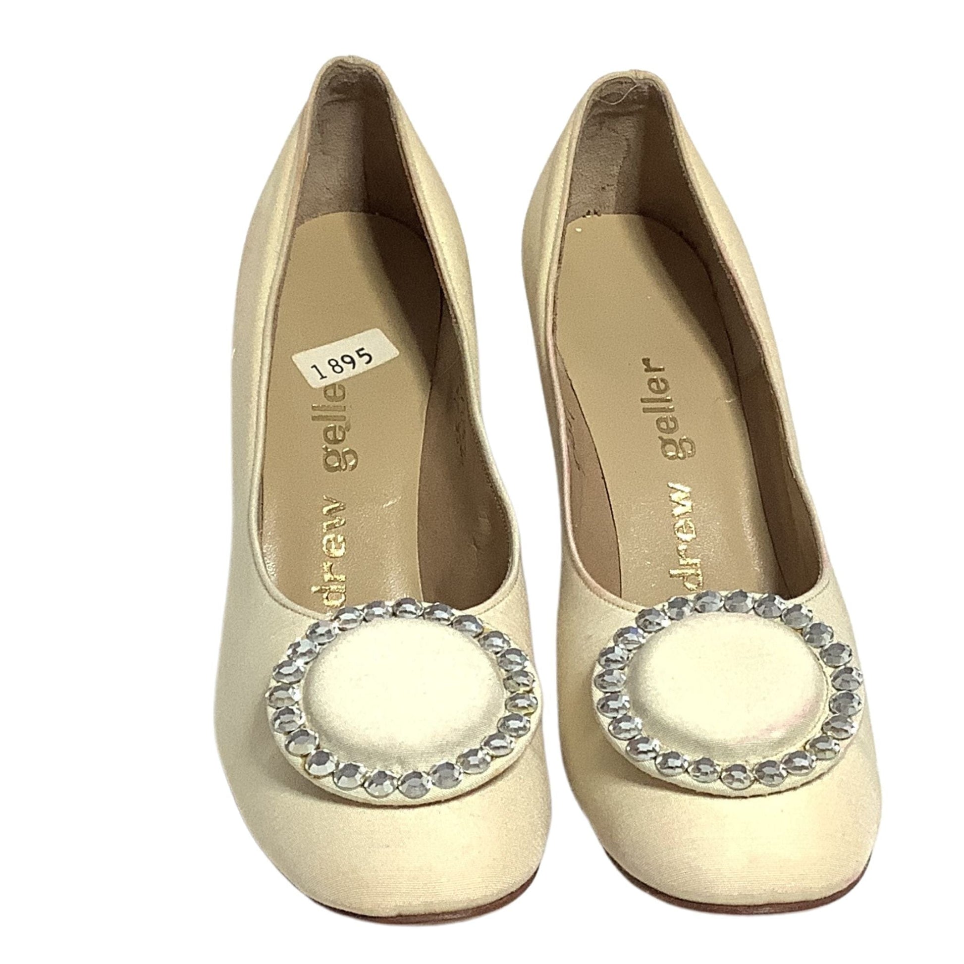 Andrew Geller Mod Heels 6.5 / Cream / Classic pumps