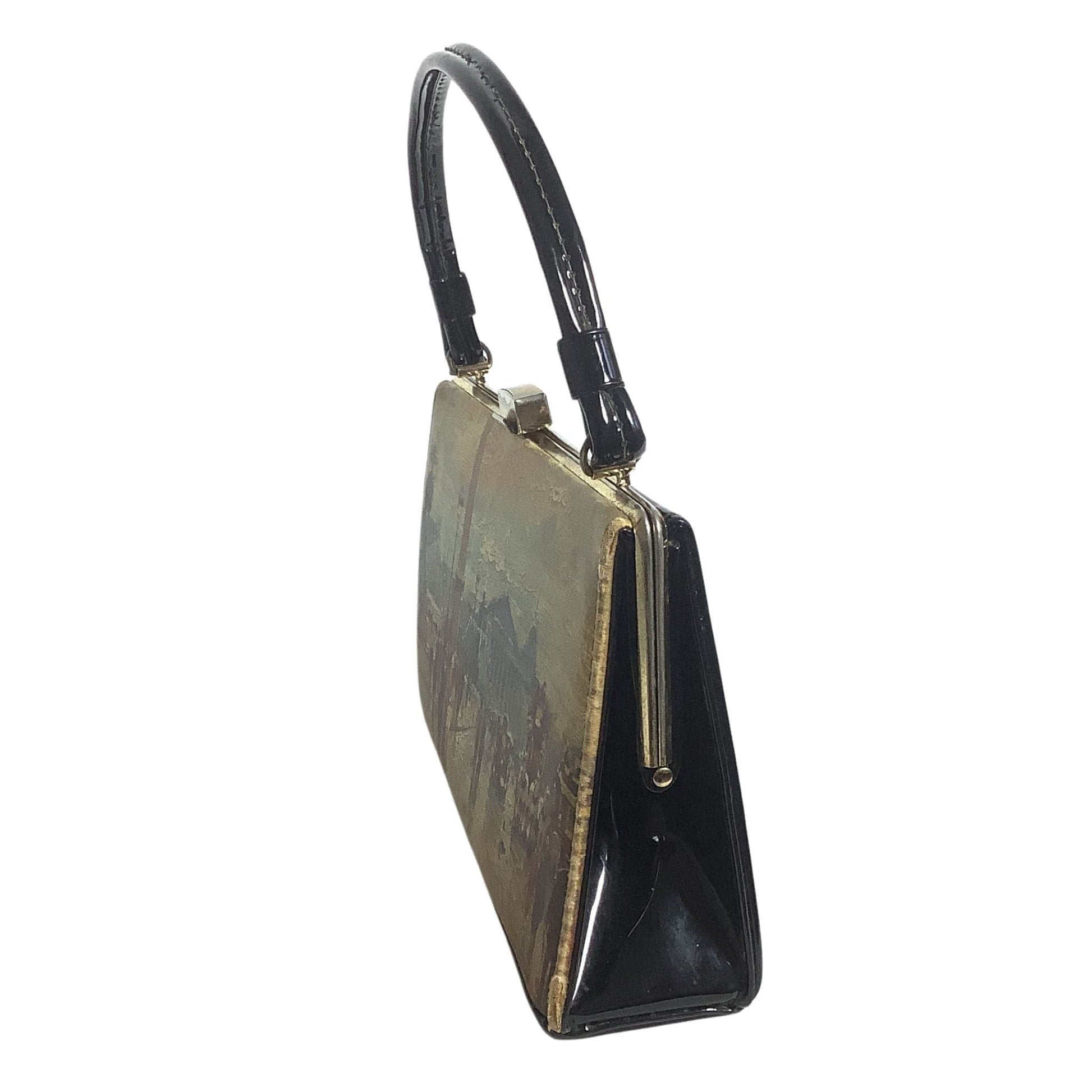 Antoine Blanchard Purse Multicolor / Silk / Top Handle