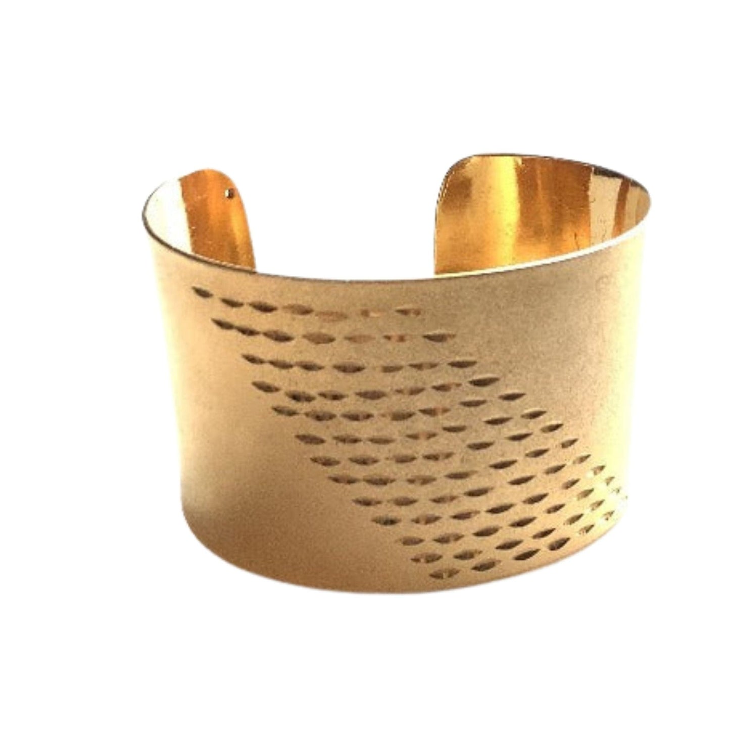 Art Deco Cuff Bracelet Metal / Art Deco