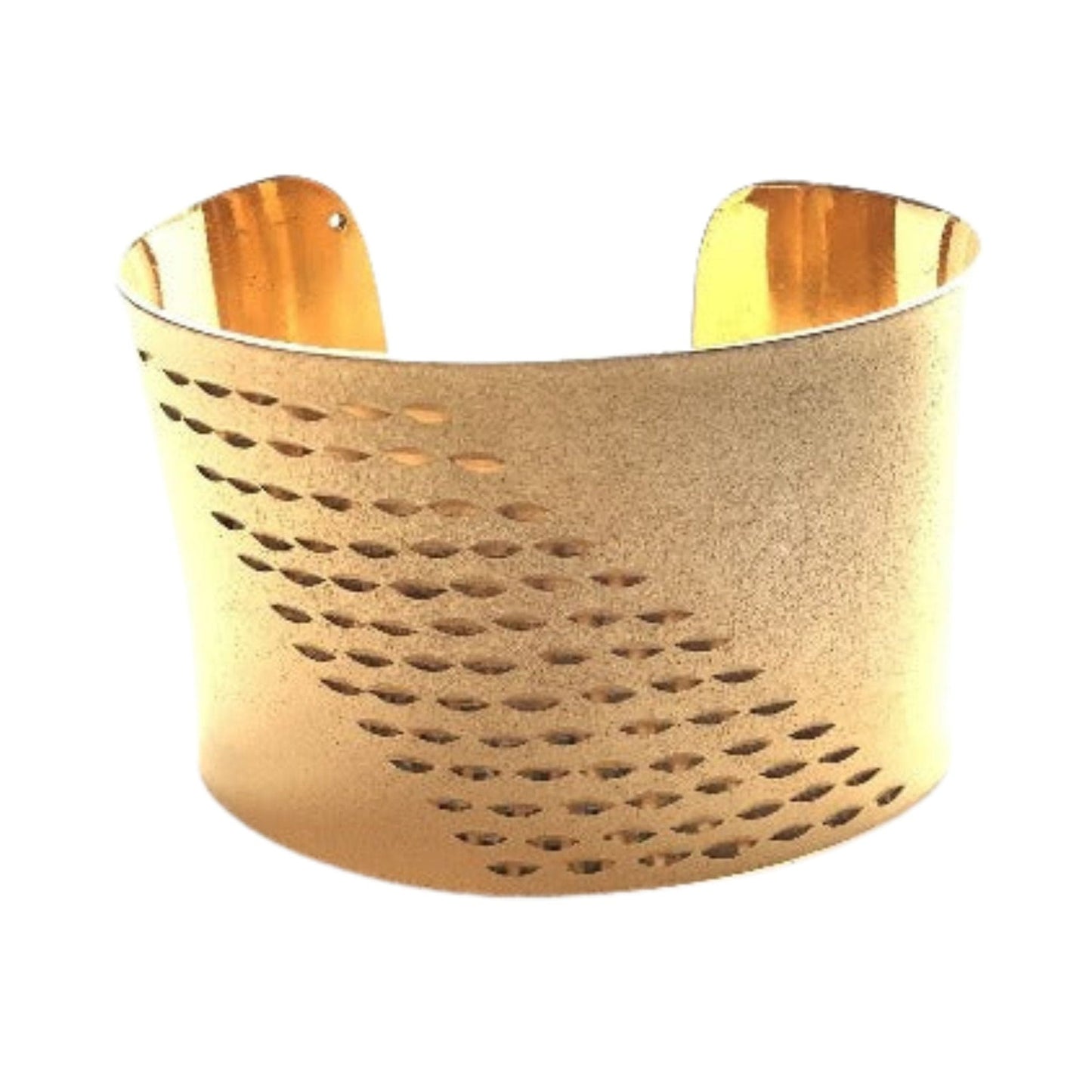 Art Deco Cuff Bracelet Metal / Art Deco