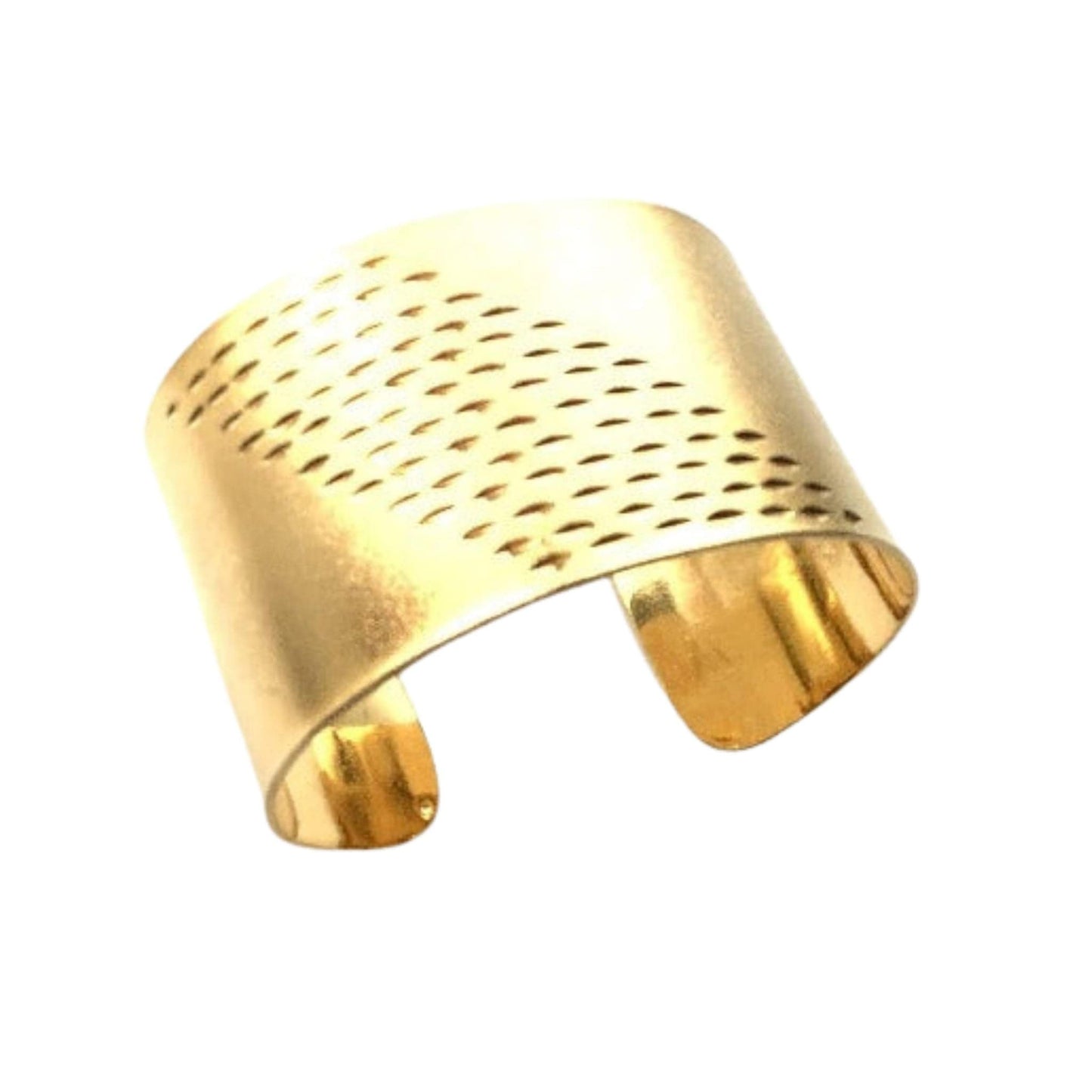 Art Deco Cuff Bracelet Metal / Art Deco