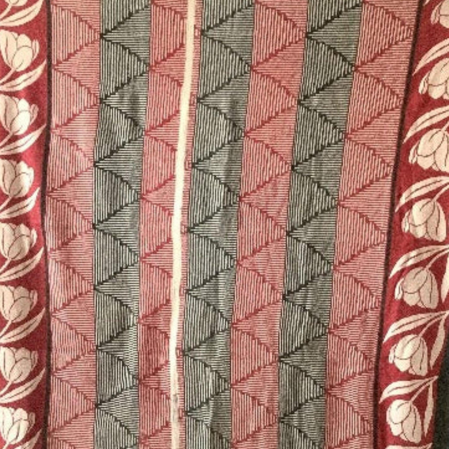 Art Deco Wool Blanket Multi / Wool / Vintage 1930s