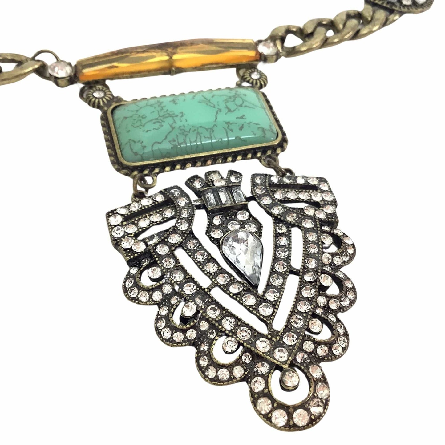 Art Nouveau Necklace Mixed / Art Nuveau