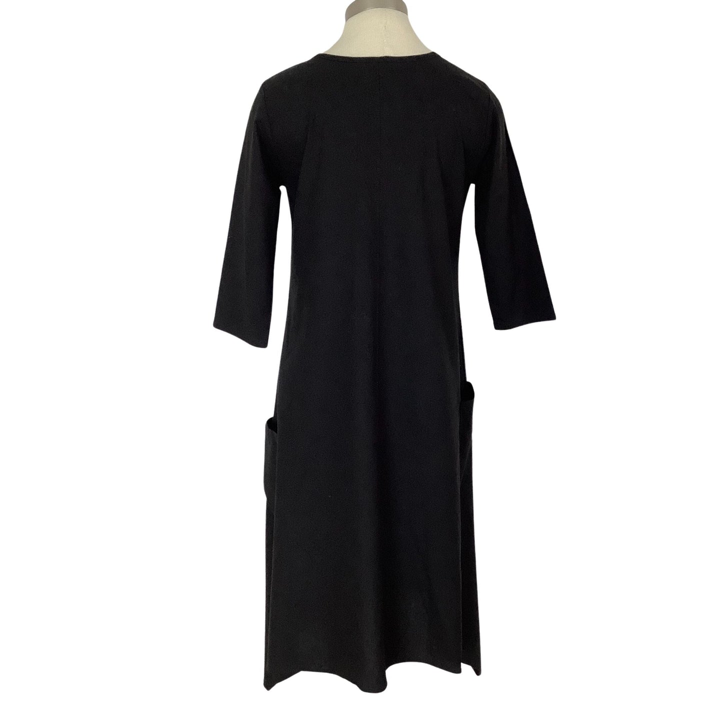 Asymmetrical Black Dress Small / Black / Y2K - Now