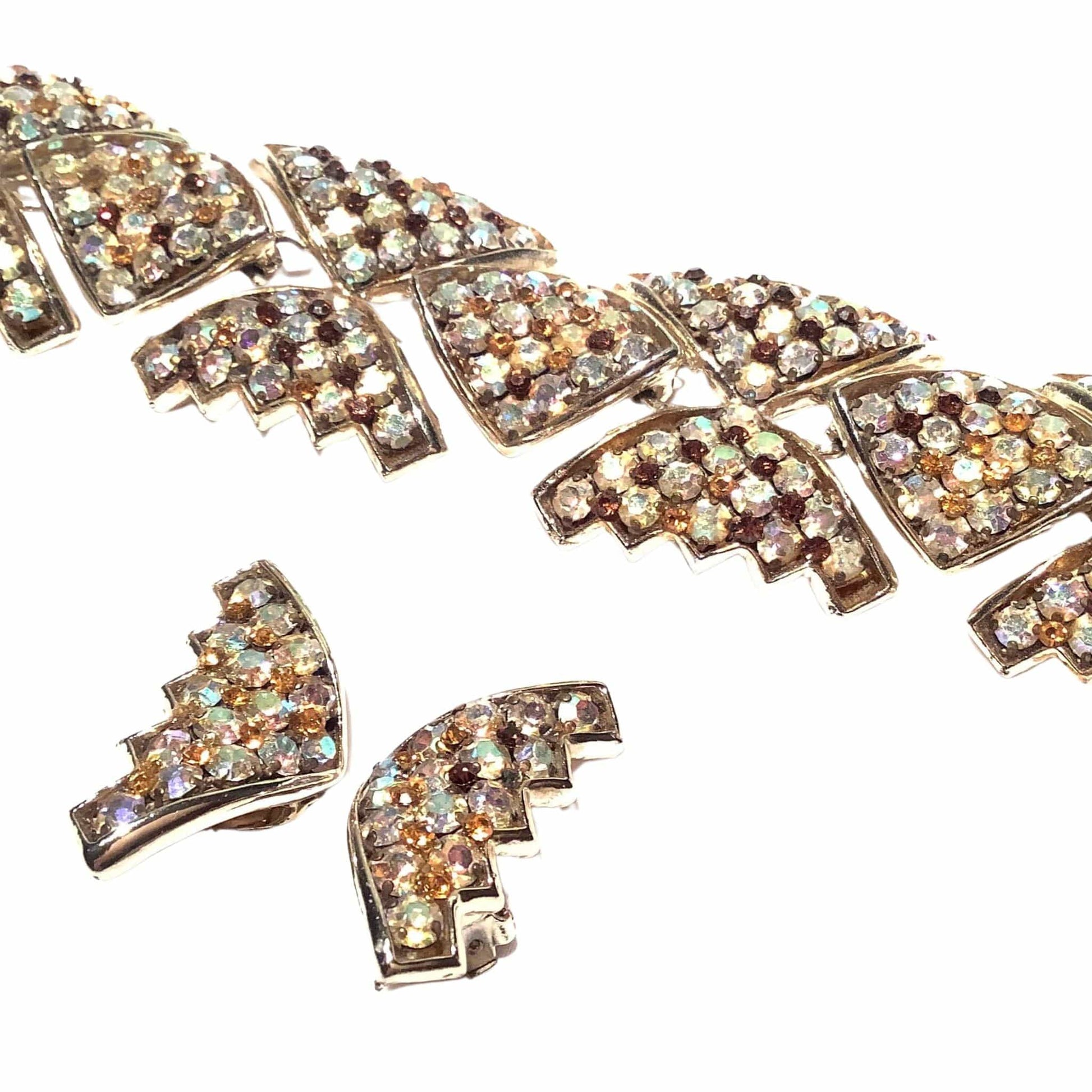 Aurora Borealis Bracelet Vintage 1950s