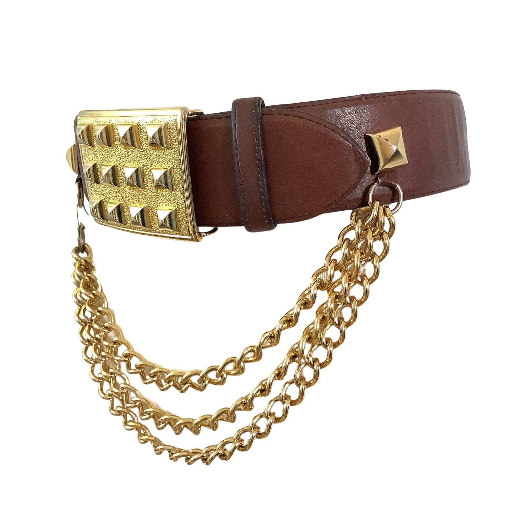 Avignon Vintage Belt Small / Brown / Vintage 1980s