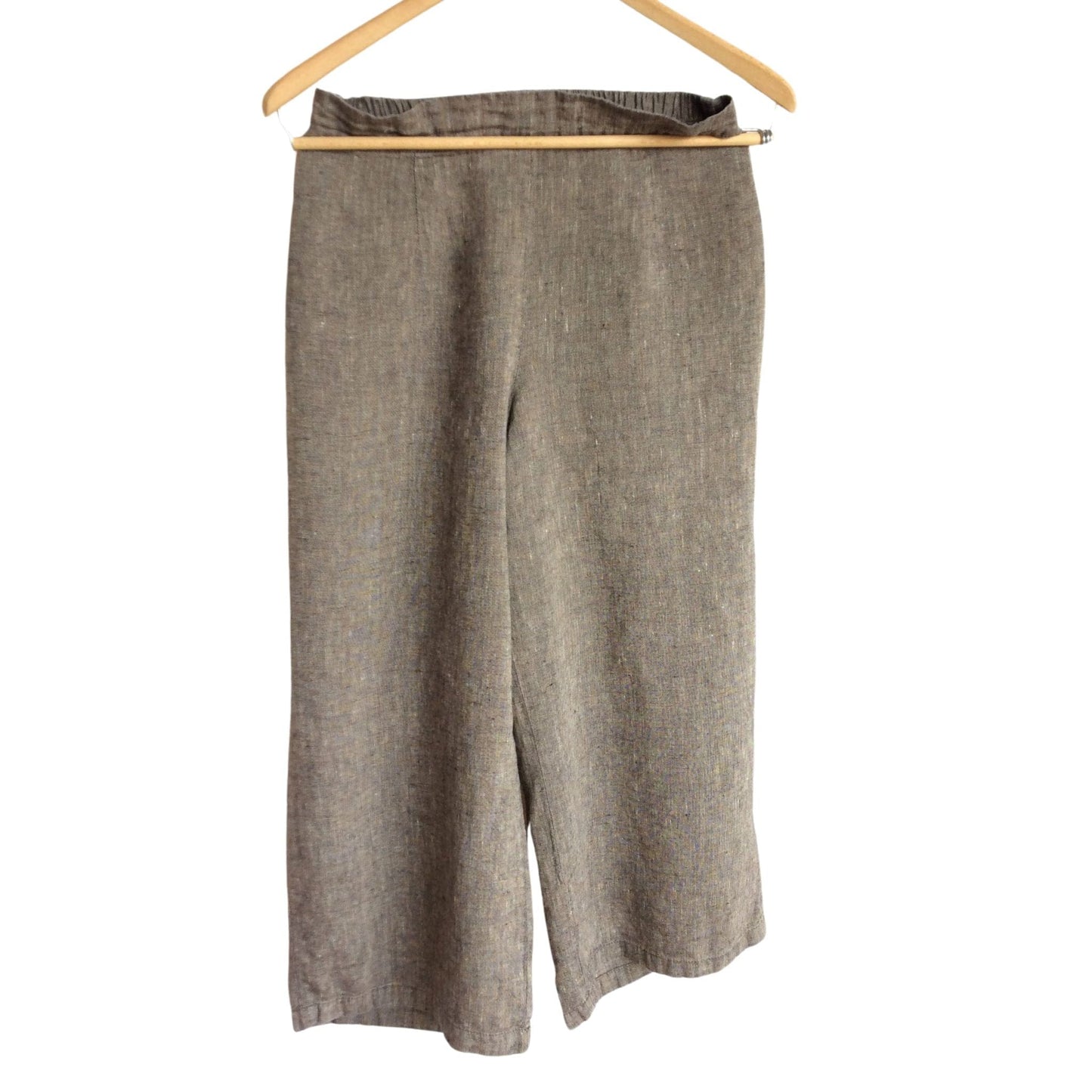 Baggy Linen Pants Medium / Grey / Vintage 1990s