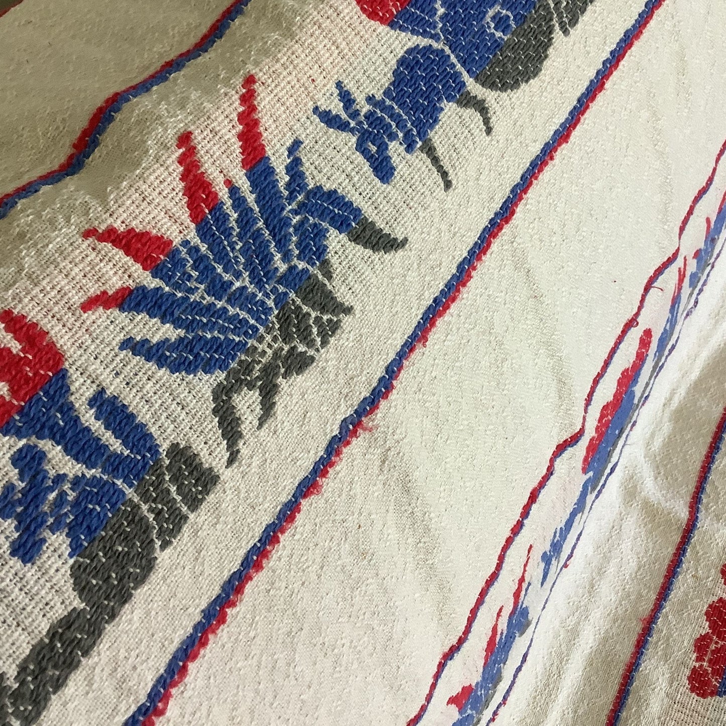 Bates Cabin Bedspread Twin / Cotton / Western