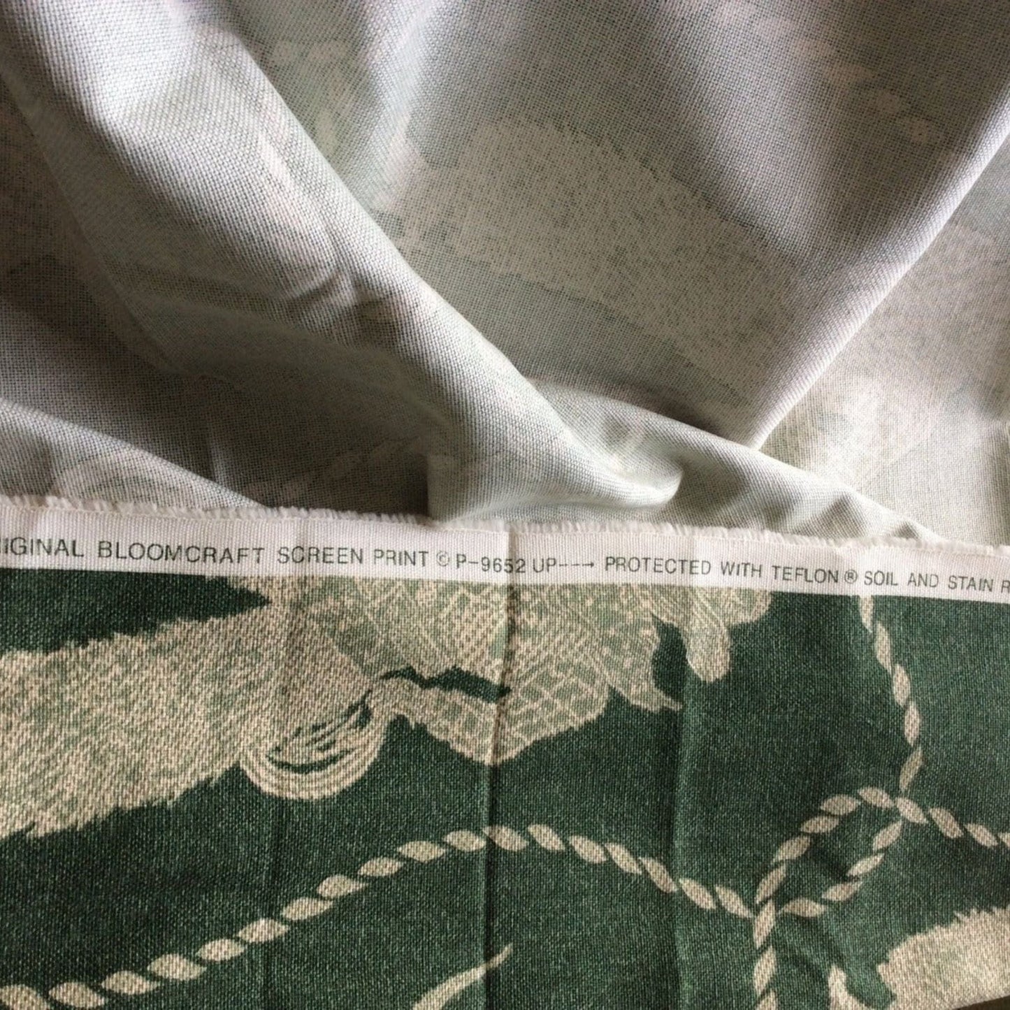 Bloomcraft Western Fabric Multi / Cotton / Vintage 1950s