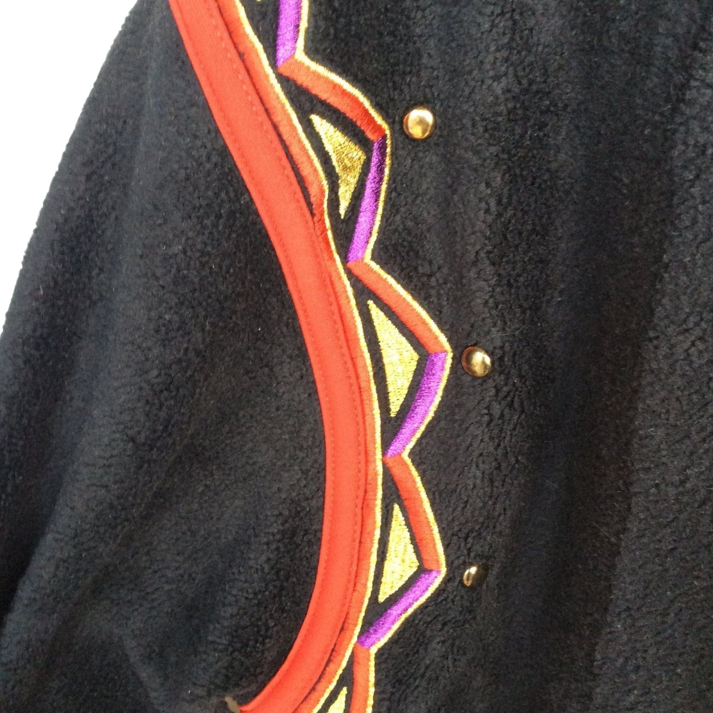 Bob Mackie Jacket Medium / Black / Vintage 1980s