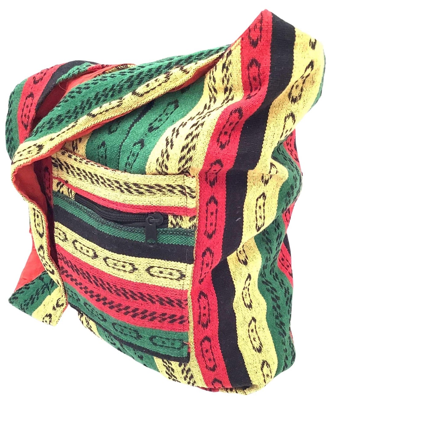 Boho Fabric Satchel Multi / Textile / Y2K - Now