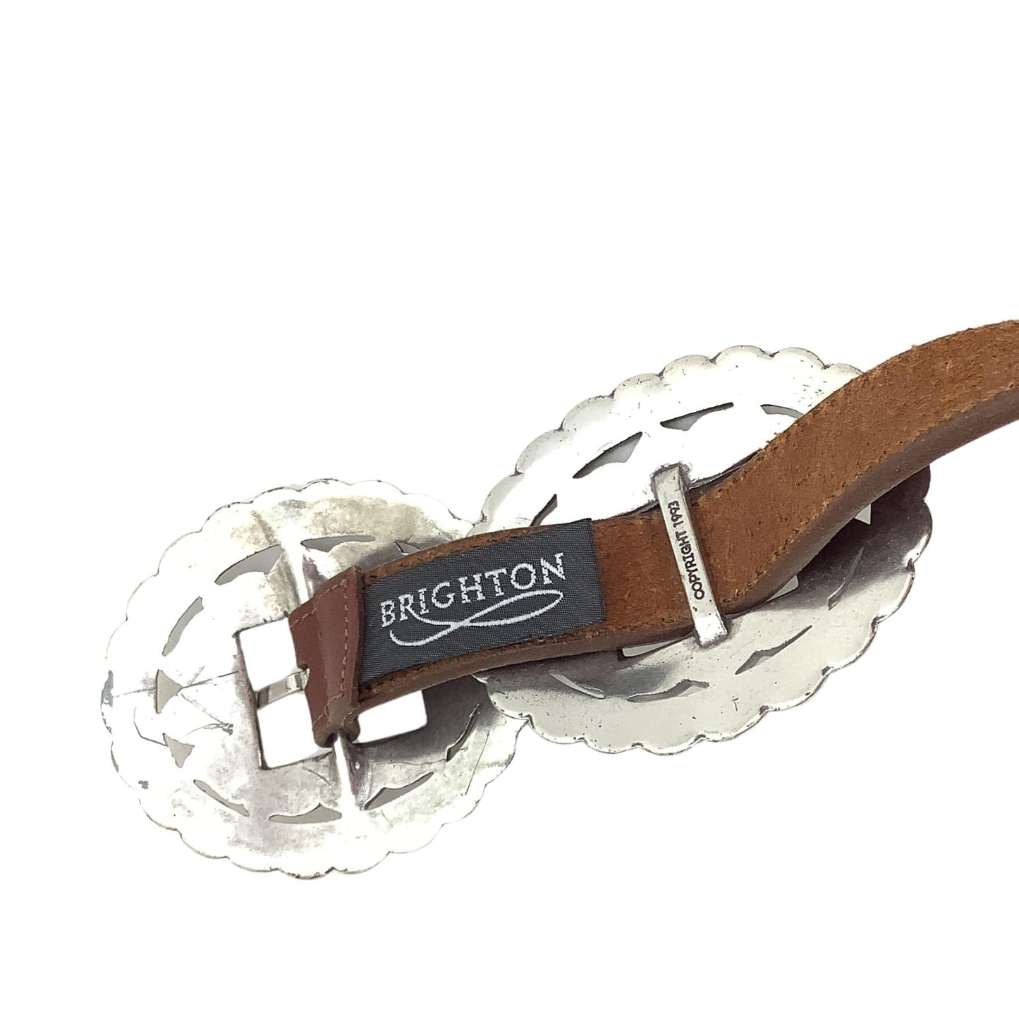 Brighton Western Belt Medium / Tan / Western