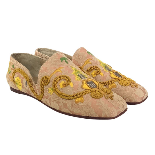 Brocade Baroque Slippers 6.5 / Multi / Baroque