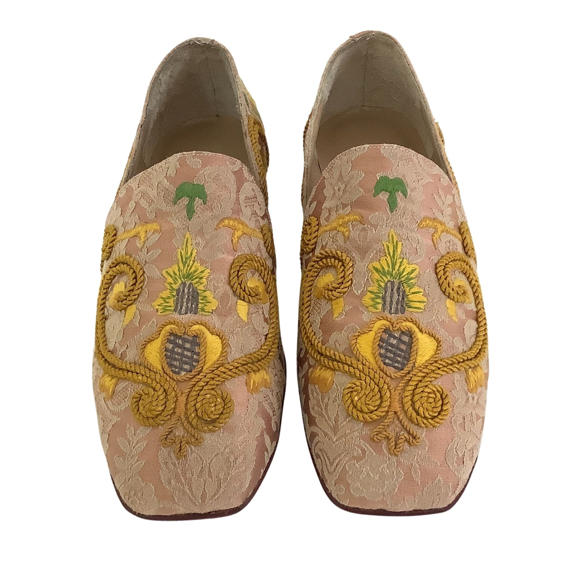 Brocade Baroque Slippers 6.5 / Multi / Baroque