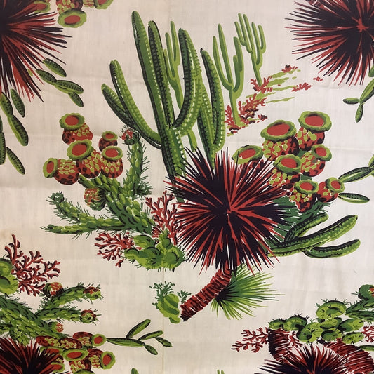 Cactus Desert Fabric Multi / Cotton / Western