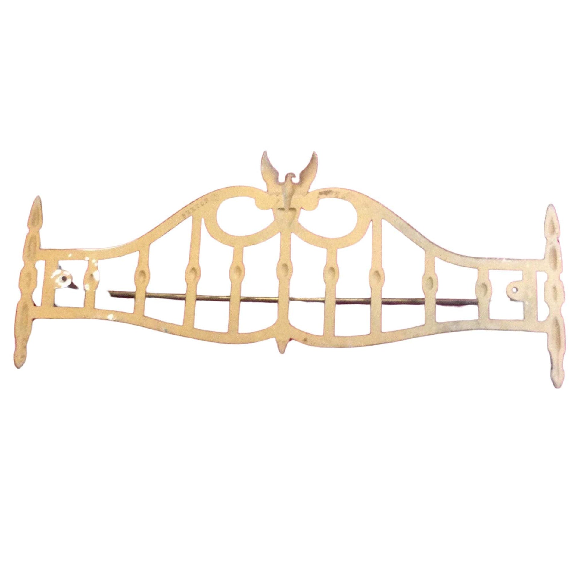 Cast Iron Kitchen Rack Brass / Cast Iron / Rustic