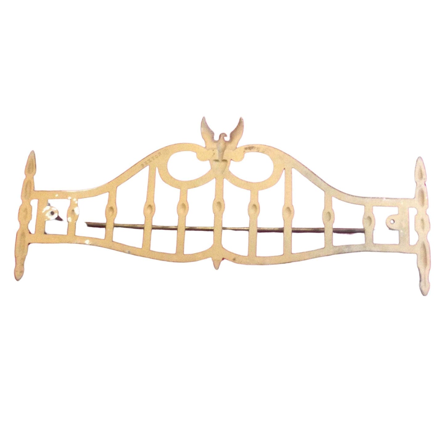 Cast Iron Kitchen Rack Brass / Cast Iron / Rustic