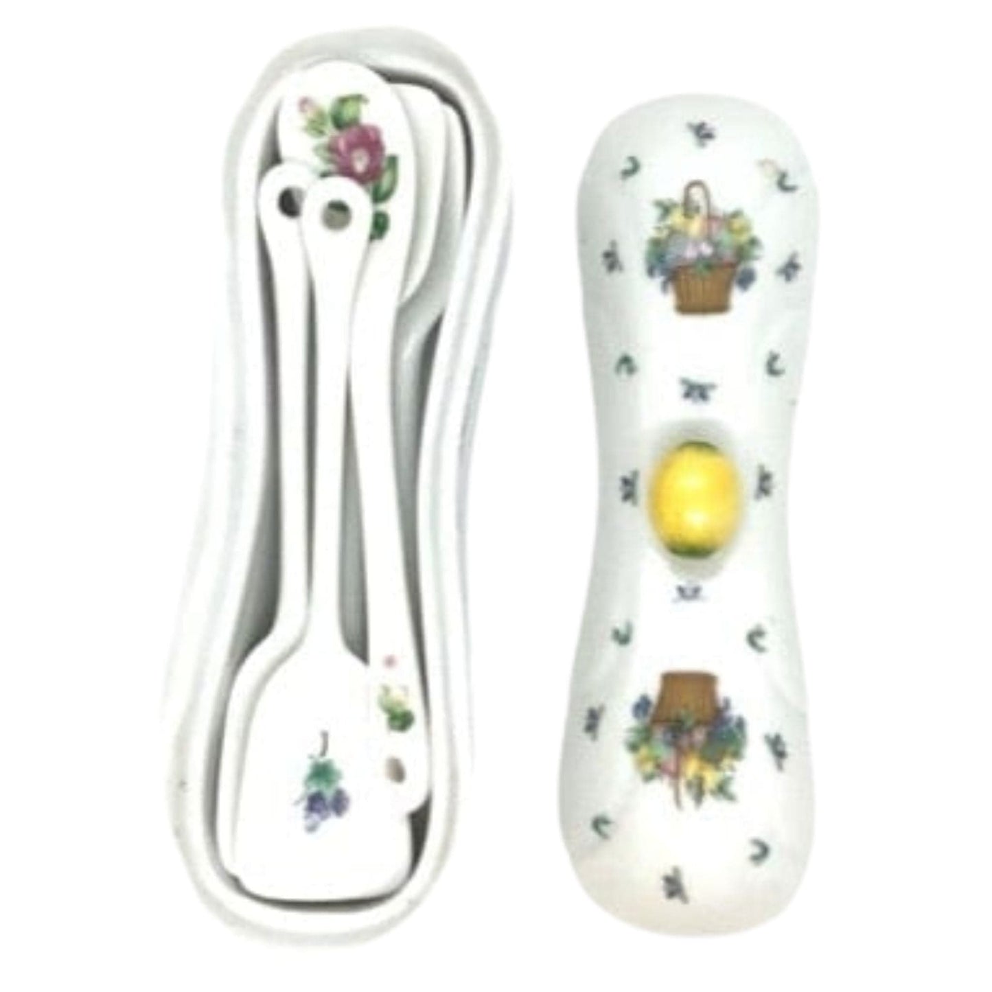 Ceramic Condiment Spoons Multi / Ceramic / Y2K - Now