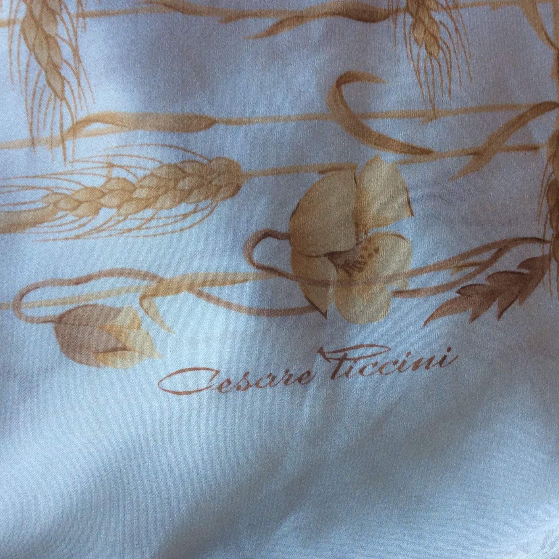 Cesare Piccini Scarf Skirt Small / Multi / Vintage 1980s