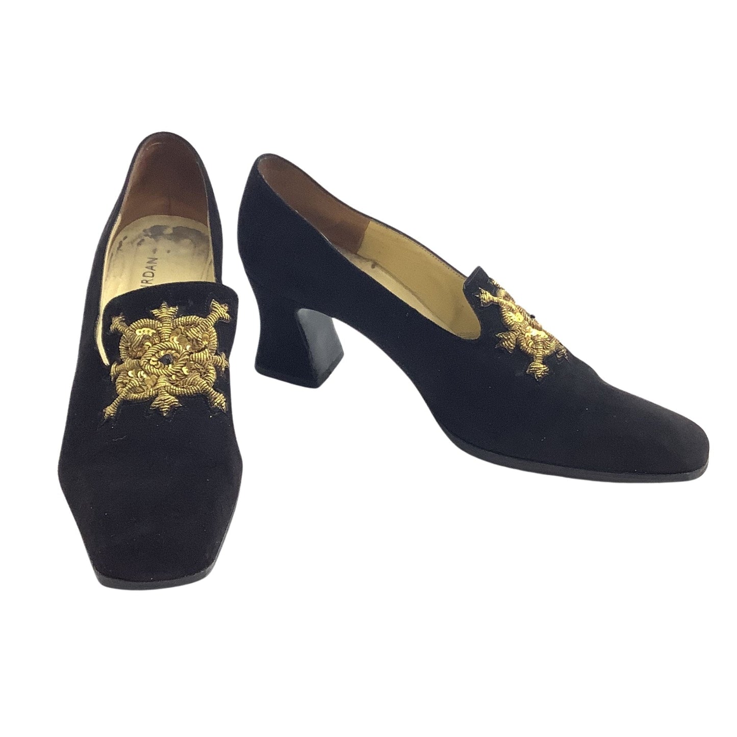 Charles Jourdan Heels 8 / Black / Baroque