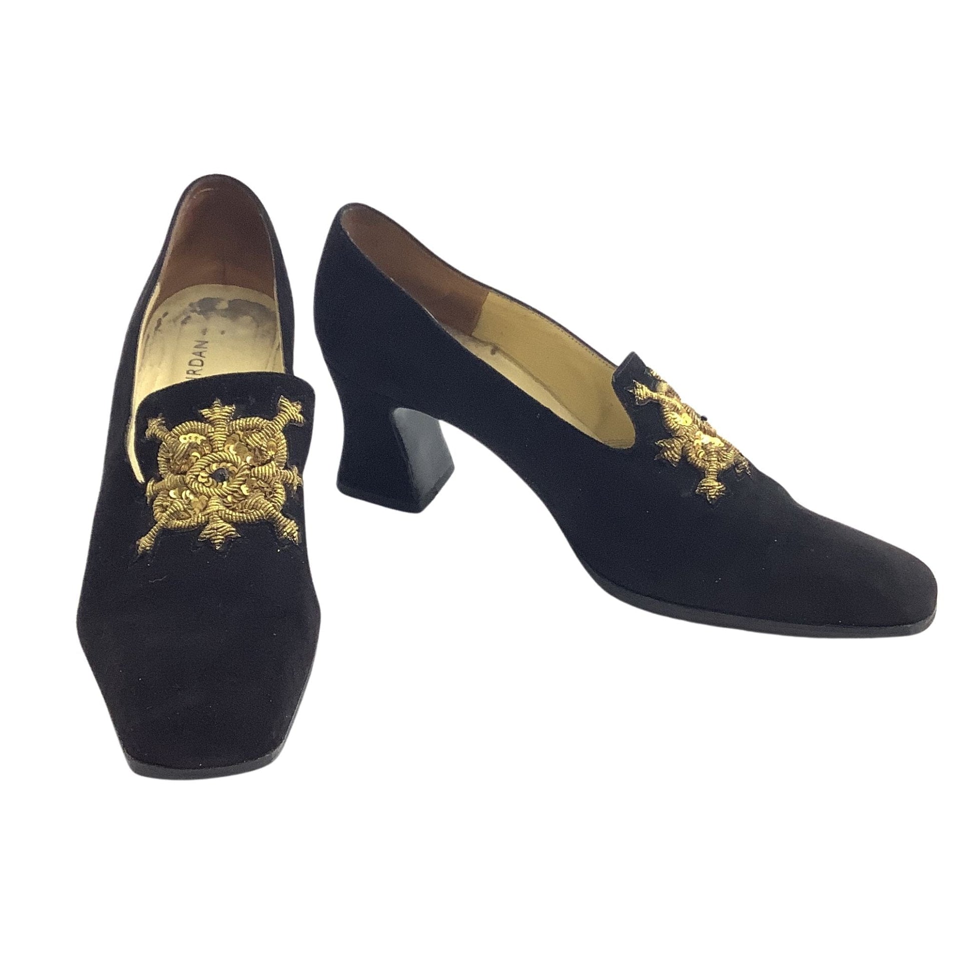 Charles Jourdan Heels 8 / Black / Baroque