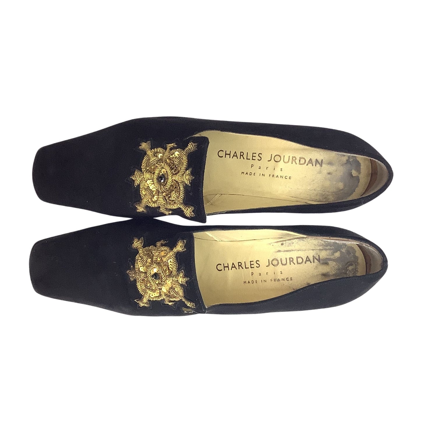 Charles Jourdan Heels 8 / Black / Baroque