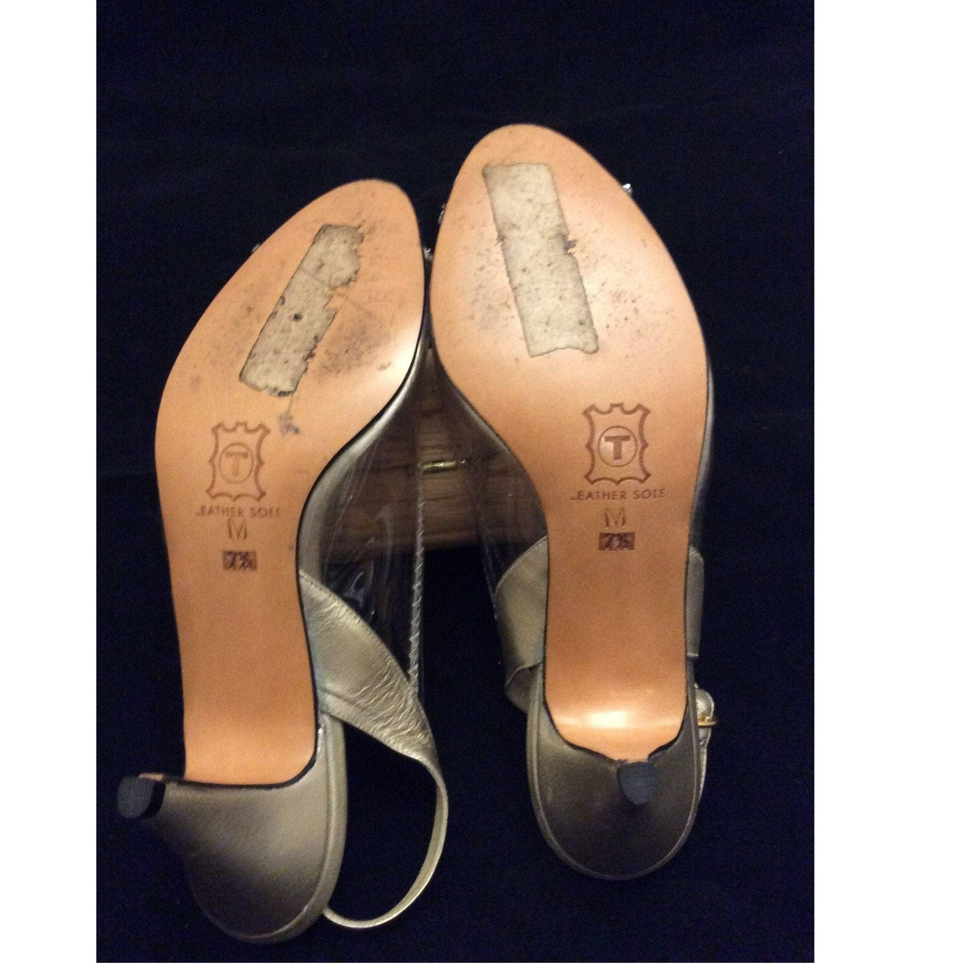 Charles Randall Heels 7 / Clear / Bridal