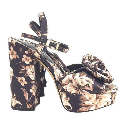 Chunky Floral Heels 7 / Multi / Y2K - Now