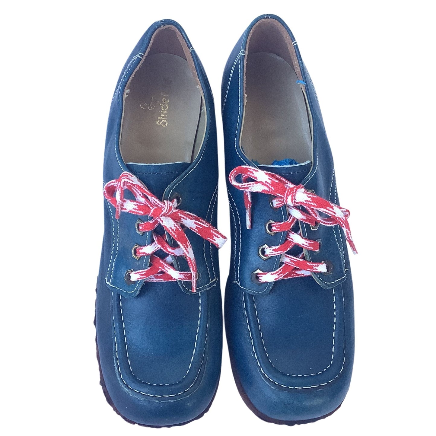 Chunky Mod Oxfords 7.5 / Navy / Mod