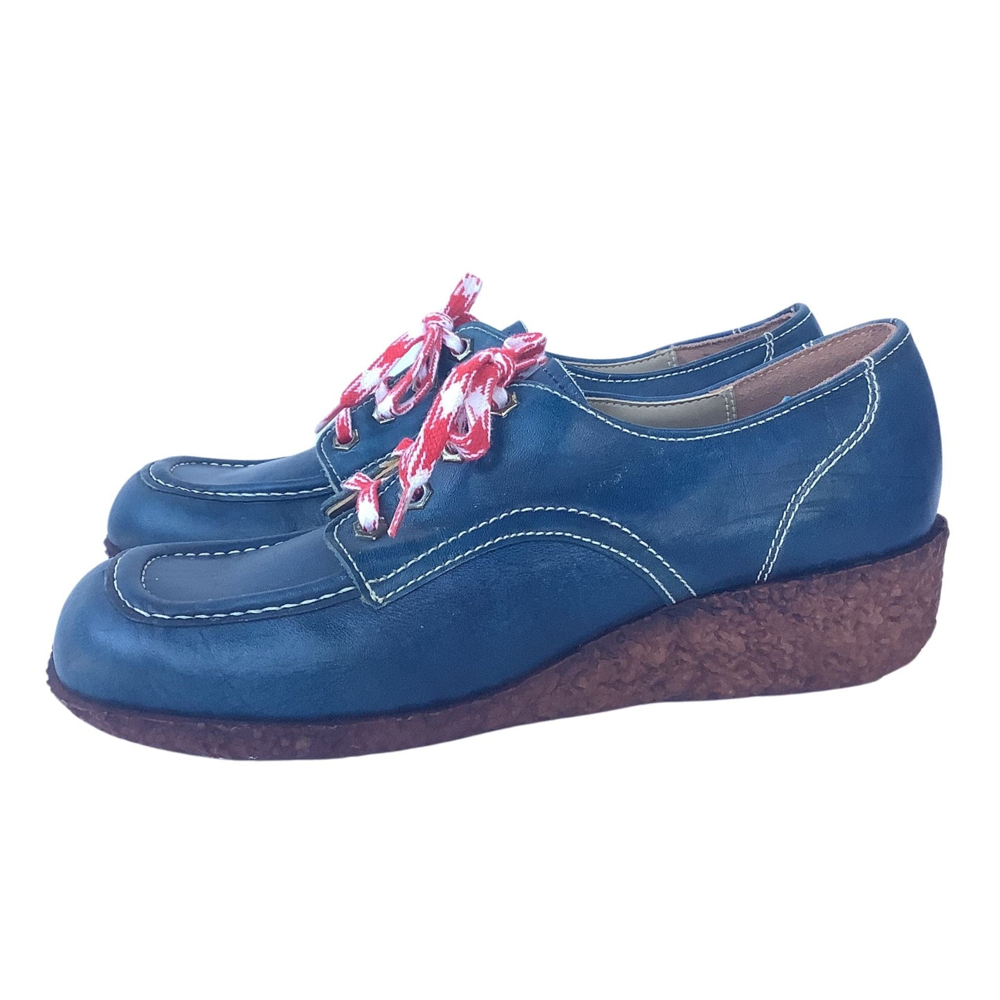 Chunky Mod Oxfords 7.5 / Navy / Mod