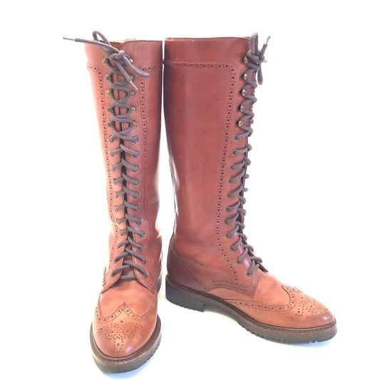 Cole Haan Vintage Boots 6.5 / Tan / Vintage 1990s